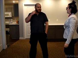 Kisa Kicks - The guy wore womens panties and was punished for it