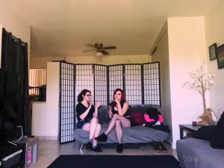 Beastcage Ballbusting - Two girls found a guy and decided to punish his balls