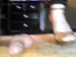 Jewel Stone Wooden - Heels Attack His Package